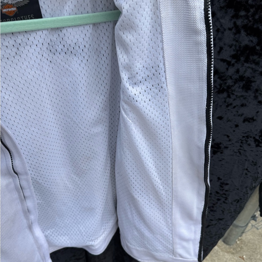 Harley-Davidson White Mesh Jacket - Picture 7 of 7